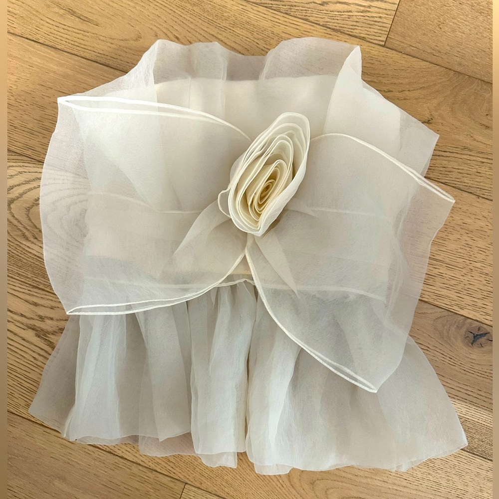 Zara strapless top